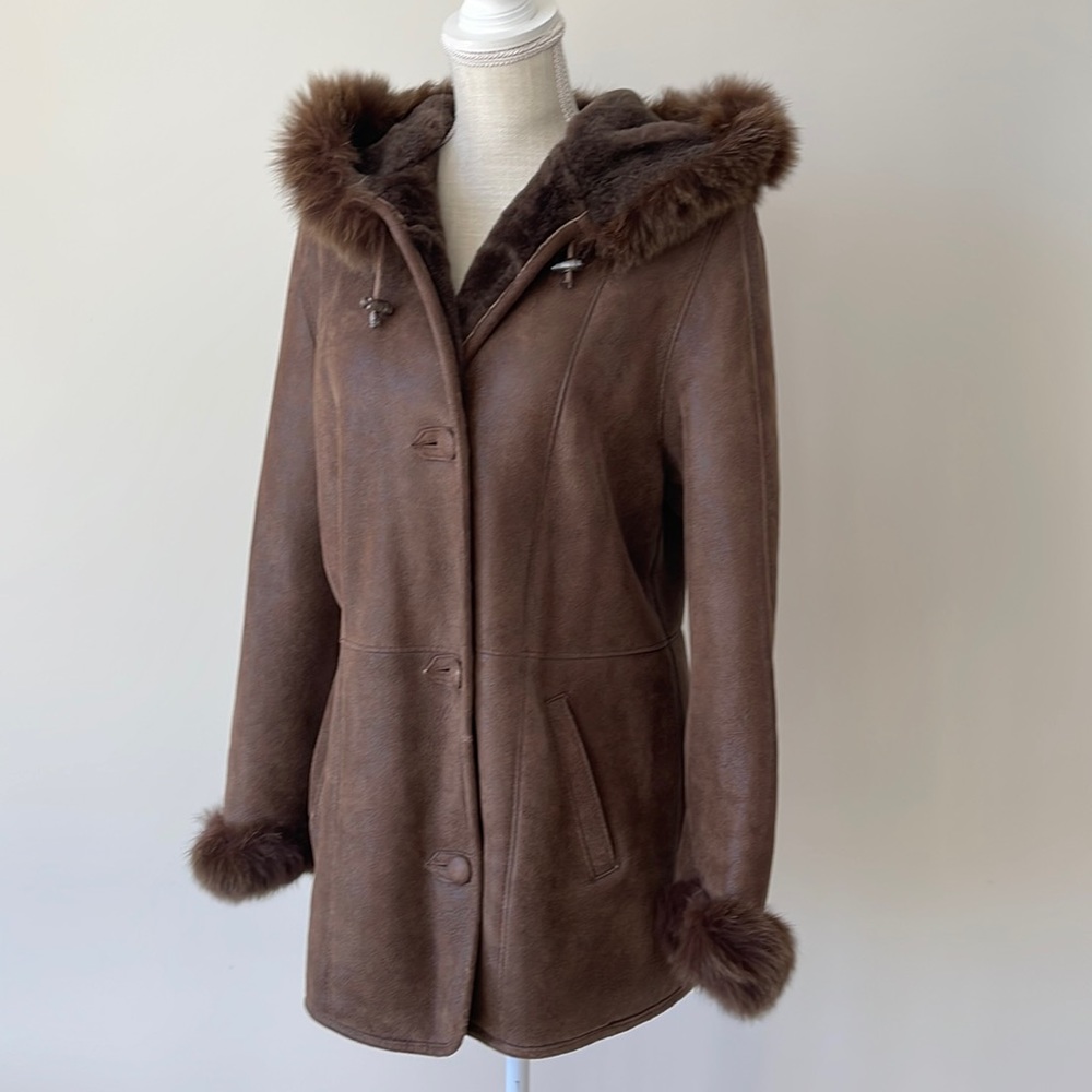 Shearling coat